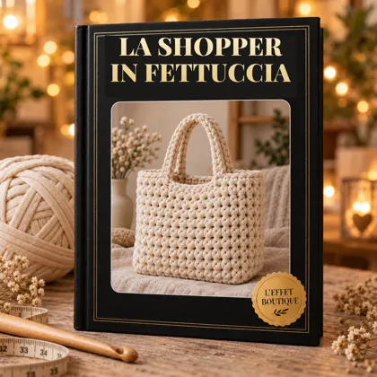 La shopper in fettuccia